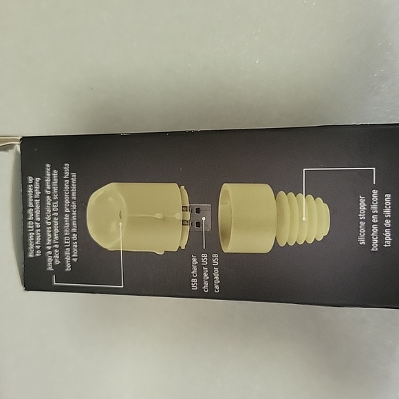 Wax And Wine Flickering LED Wine Stopper - Picture 2 of 3